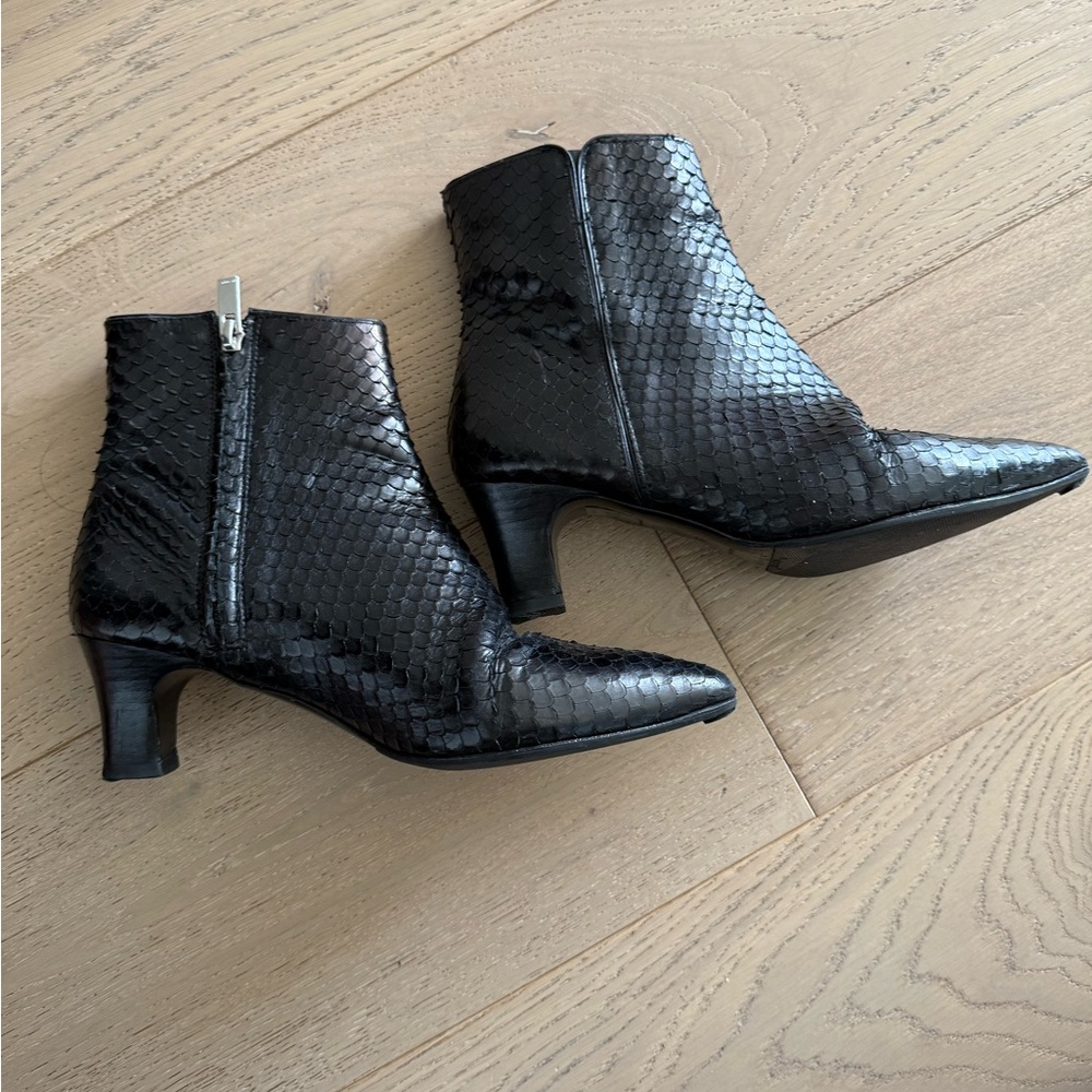 The Kooples Python Embossed Leather Boots - image 6